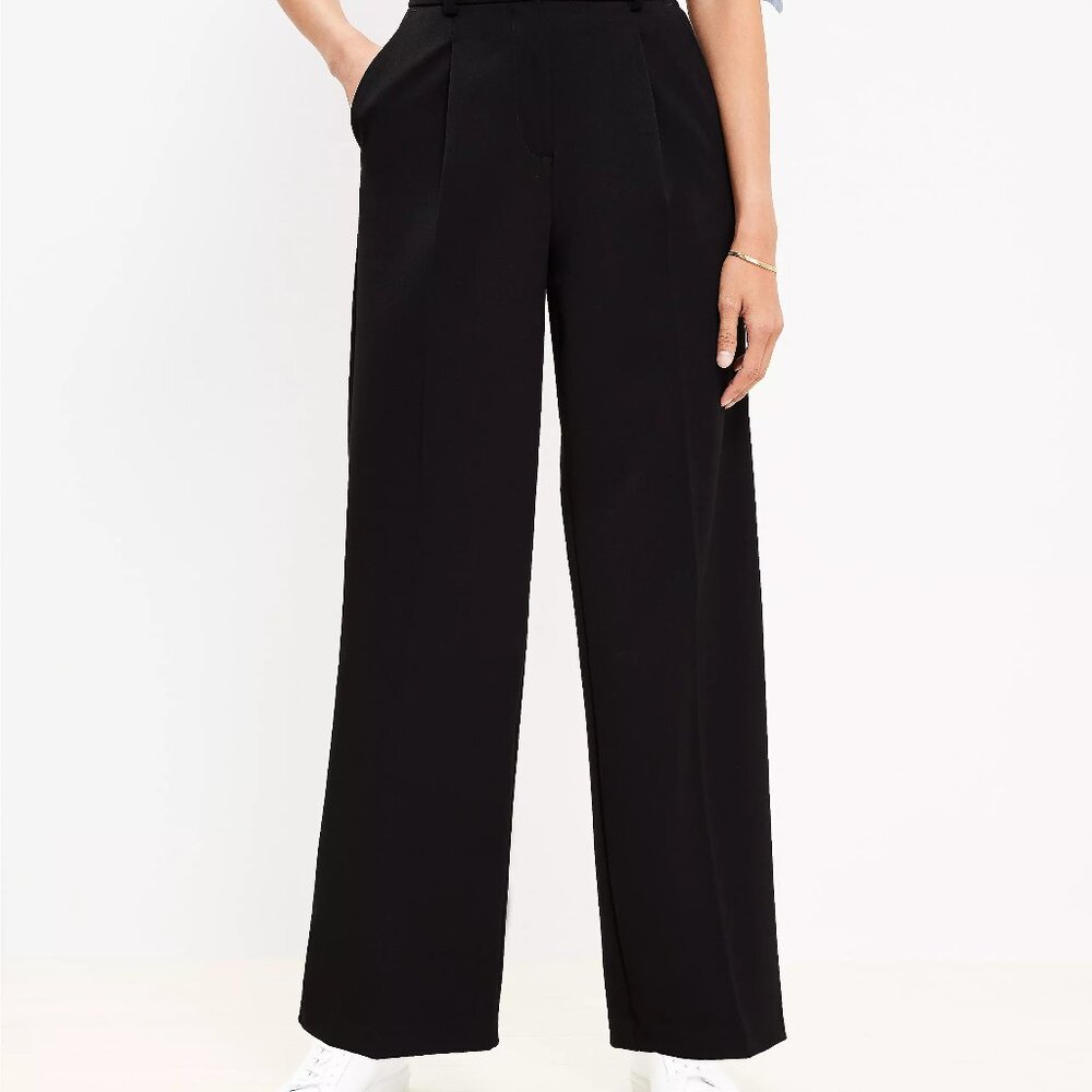 LOFT Peyton Trouser Pants in Bi-Stretch in Size16 Tall